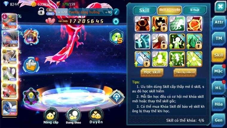 MÃ : #TTS2532 - SV 1526 - TOP 2-4 - V14 - HOOH CH DYNAMAX BUILD SIÊU KHỦNG- YVETAL CỘNG HƯỞNG THẦN GIÓ QVLD CÓ ZYRRAGE VỀ UP ECHO NGON ÁC