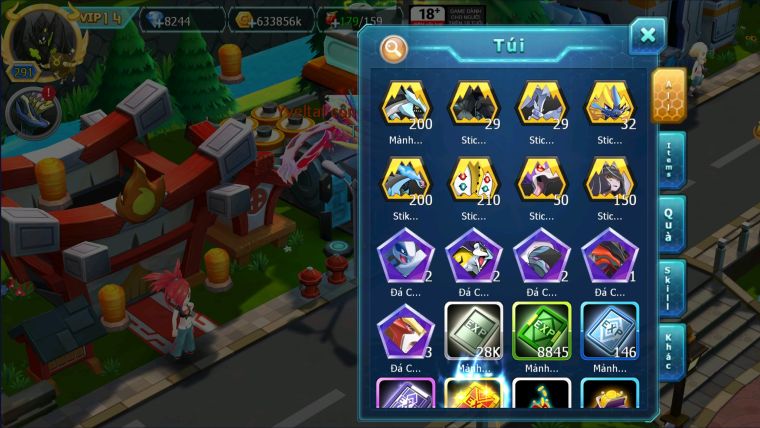MÃ : #TTS2532 - SV 1526 - TOP 2-4 - V14 - HOOH CH DYNAMAX BUILD SIÊU KHỦNG- YVETAL CỘNG HƯỞNG THẦN GIÓ QVLD CÓ ZYRRAGE VỀ UP ECHO NGON ÁC