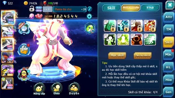 MÃ : #TTS2540 - SV 1564 - V10 - PALKIA BÁ CHỦ UNVOA LATI BC RAIKOU YVETAL
