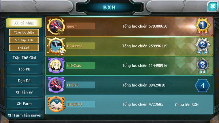 MÃ : #TTS2540 - SV 1564 - V10 - PALKIA BÁ CHỦ UNVOA LATI BC RAIKOU YVETAL