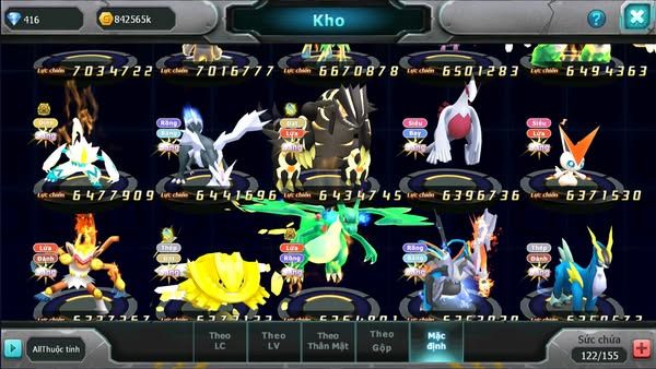 MÃ : #TTS2537 - SV 244 - TOP17 - V12 - HOOH CỘNG HƯỞNG DYNAMAX- PAL CỘNG HƯỞNG - DIANCIE DYNAMAX 3 TEAM NGON