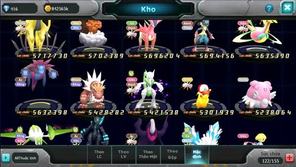 MÃ : #TTS2537 - SV 244 - TOP17 - V12 - HOOH CỘNG HƯỞNG DYNAMAX- PAL CỘNG HƯỞNG - DIANCIE DYNAMAX 3 TEAM NGON