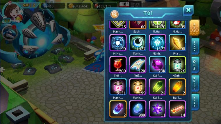 MÃ : #TTS2537 - SV 244 - TOP17 - V12 - HOOH CỘNG HƯỞNG DYNAMAX- PAL CỘNG HƯỞNG - DIANCIE DYNAMAX 3 TEAM NGON
