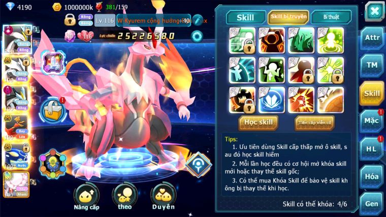 MÃ : #TTS2549 - SV 1292 - TOP19 - V14 - WHITE CỘNG HƯỞNG DYNAMAX UNVOA BÁ CHỦ BLACK DYNAAMX DIANCIE CHỜ LÊN DYNAMAX 3 TEAM FORM LÊN ĐẸP
