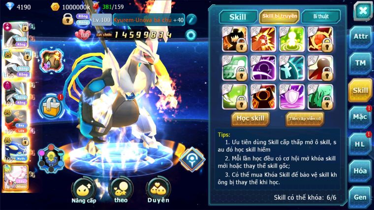 MÃ : #TTS2549 - SV 1292 - TOP19 - V14 - WHITE CỘNG HƯỞNG DYNAMAX UNVOA BÁ CHỦ BLACK DYNAAMX DIANCIE CHỜ LÊN DYNAMAX 3 TEAM FORM LÊN ĐẸP