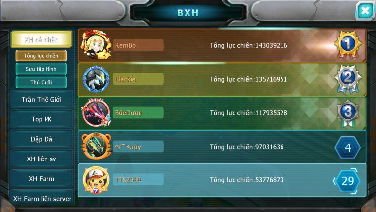 MÃ : #TTS2549 - SV 1292 - TOP19 - V14 - WHITE CỘNG HƯỞNG DYNAMAX UNVOA BÁ CHỦ BLACK DYNAAMX DIANCIE CHỜ LÊN DYNAMAX 3 TEAM FORM LÊN ĐẸP