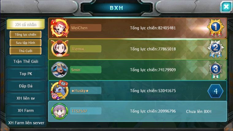 MÃ : #TTS2547 - SV 1623 - - TEAM BAY DYNAMAX CỰC HOT QVLD BC MEW GIÁP BC LATI BC