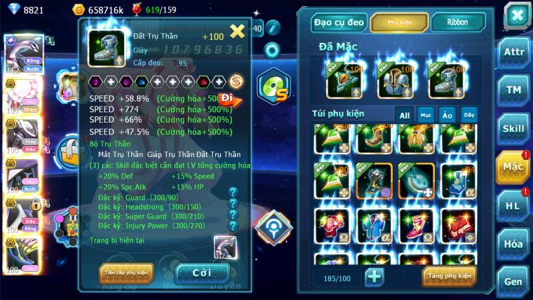 MÃ : #TTS2553 - SV 1359 - V12 - PALKIA CỘNG HƯỞNG CẶP LATI BC  - TEAM YÊU BC MEW GIÁP BC