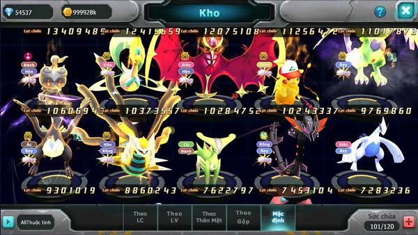 MÃ : #TTS2574 - SV 739 - V14 -TOP 10 - 3K SÁCH - 2K4 MT - DIANCIE CỘNG HƯỞNG DYNAMAX PALKIA CỘNG HƯỞNG HOOH DYNAMAX CẶP CÁ BC NHIỀU PET HT