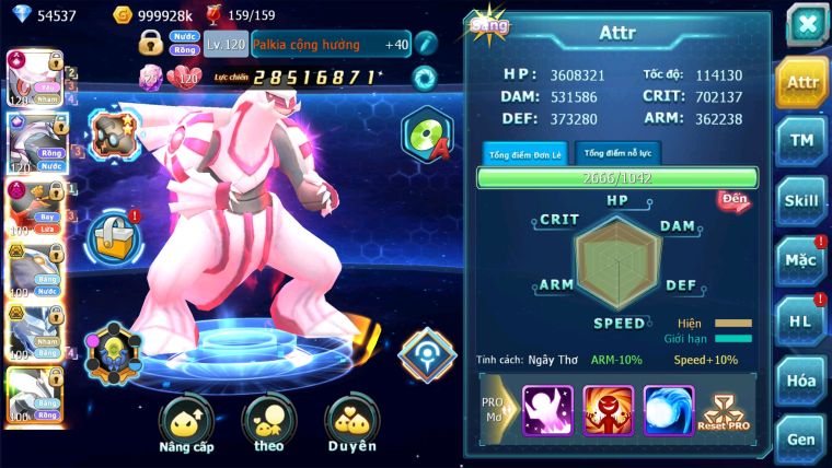 MÃ : #TTS2574 - SV 739 - V14 -TOP 10 - 3K SÁCH - 2K4 MT - DIANCIE CỘNG HƯỞNG DYNAMAX PALKIA CỘNG HƯỞNG HOOH DYNAMAX CẶP CÁ BC NHIỀU PET HT