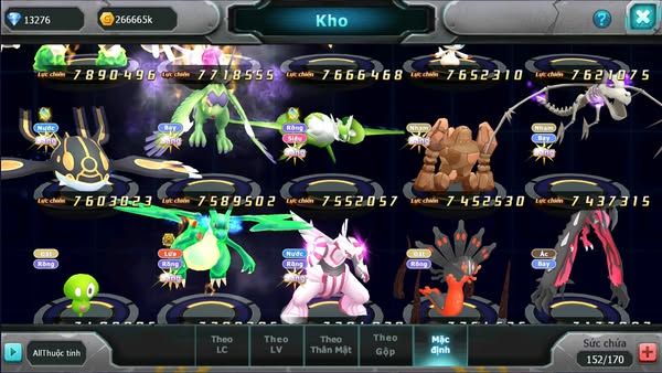 MÃ : #TTS2585 - SV 11 - TOP12 - V12 - DIANCIE CỘNG HƯỞNG DYNAMAX HOOH DYNAMAX RAY BC UNVOA WB BC QUÁ NGON