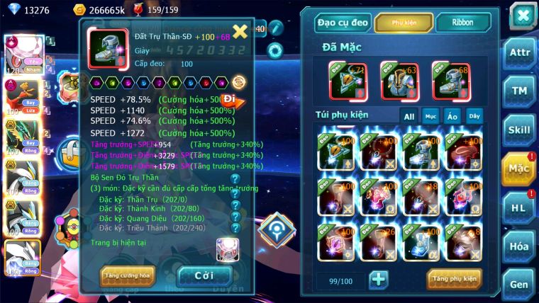 MÃ : #TTS2585 - SV 11 - TOP12 - V12 - DIANCIE CỘNG HƯỞNG DYNAMAX HOOH DYNAMAX RAY BC UNVOA WB BC QUÁ NGON