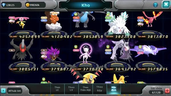MÃ : #TTS2584 - SV 1383 - TOP22 - 128K KC DƯ 3K SÁCH- 150 MẢNH ECHO YVETAL - VỀ LÊN PALKIA CỘNG HƯỞNG HOẶC YVETAL; CỘNG HƯỞNG QUÁ NGON TN BAO LA