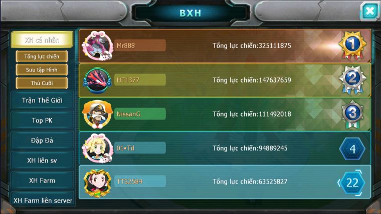 MÃ : #TTS2584 - SV 1383 - TOP22 - 128K KC DƯ 3K SÁCH- 150 MẢNH ECHO YVETAL - VỀ LÊN PALKIA CỘNG HƯỞNG HOẶC YVETAL; CỘNG HƯỞNG QUÁ NGON TN BAO LA