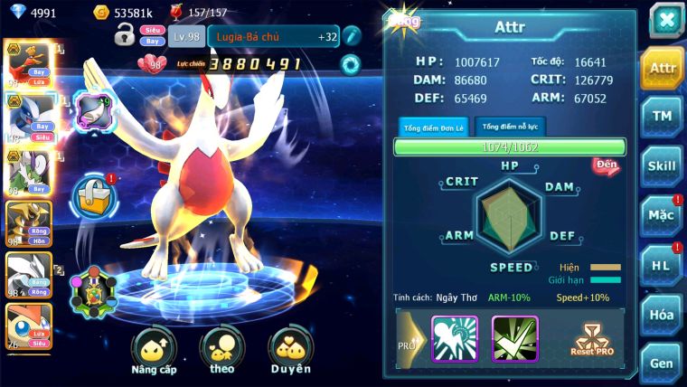 MÃ : #TTS2594 - SV 1631 - V12 - TEAM BAY BÁ CHỦ UNVOA CẶP LATI