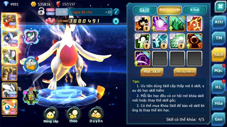 MÃ : #TTS2594 - SV 1631 - V12 - TEAM BAY BÁ CHỦ UNVOA CẶP LATI