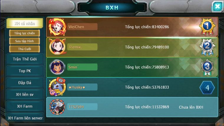 MÃ : #TTS2594 - SV 1631 - V12 - TEAM BAY BÁ CHỦ UNVOA CẶP LATI