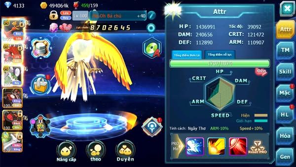 MÃ : #TTS2606 - SV 1589 - HOOH BÁ CHỦ QVLD BÁ CHỦ THẦN GIÓ BC ZEVIL CẶP LATI GROUDON