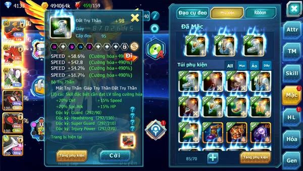 MÃ : #TTS2606 - SV 1589 - HOOH BÁ CHỦ QVLD BÁ CHỦ THẦN GIÓ BC ZEVIL CẶP LATI GROUDON