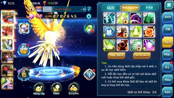 MÃ : #TTS2606 - SV 1589 - HOOH BÁ CHỦ QVLD BÁ CHỦ THẦN GIÓ BC ZEVIL CẶP LATI GROUDON