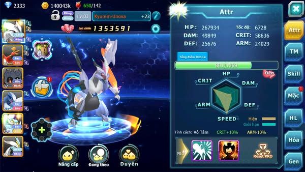 MÃ : #TTS2604 - SV 1544 - V3 - UNVOA HOOH MAR LUGIA NHIỀU PET HT