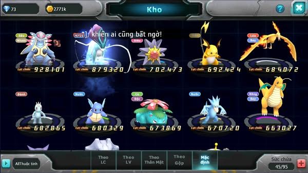 MÃ : #TTS2601 - SV 1605 - V1 QVBC BÁ CHỦ HOOH GIRATINA JIRACHI