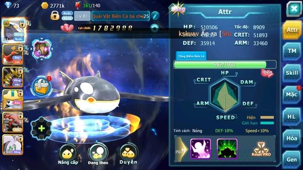MÃ : #TTS2601 - SV 1605 - V1 QVBC BÁ CHỦ HOOH GIRATINA JIRACHI