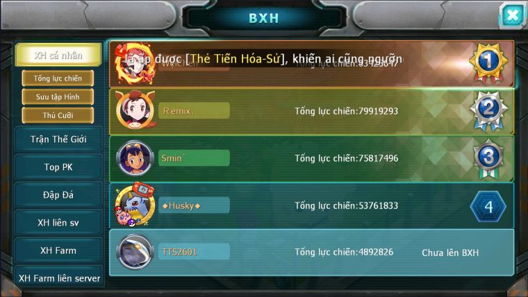 MÃ : #TTS2601 - SV 1605 - V1 QVBC BÁ CHỦ HOOH GIRATINA JIRACHI