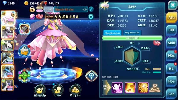 MÃ : #TTS2618 - SV 851 - DIANCIE BC MEW GIÁP BC ST BLACK CẶP LATI