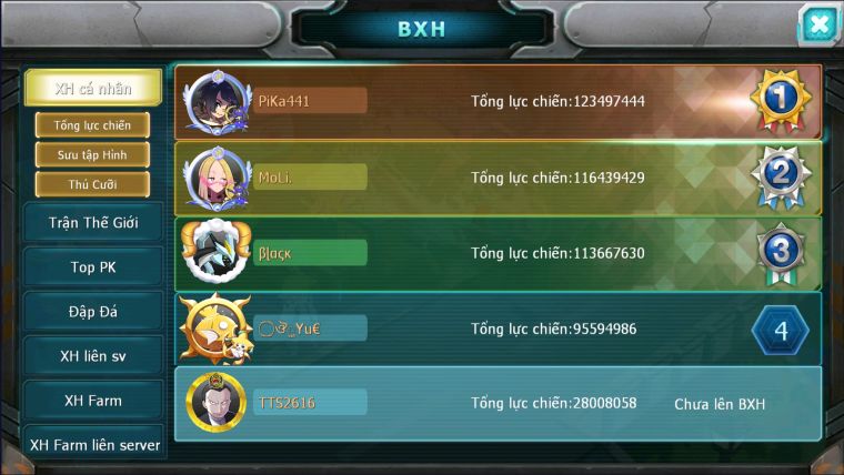 MÃ : #TTS2616 - SV1430 - V11 - HOOH DYNAMAX YVETAL THẦN GIÓ QVLD BC RX BC GROUDON BC