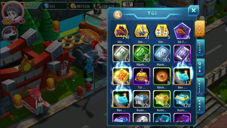MÃ : #TTS2613 - SV 1466 - - TOP 22 - HOOH CH DYNAMAX UNVOA WB BÁ CHỦ THẦN GIÓ BC RẮN BĂNG BC QVLD BC SƯ TỬ BC