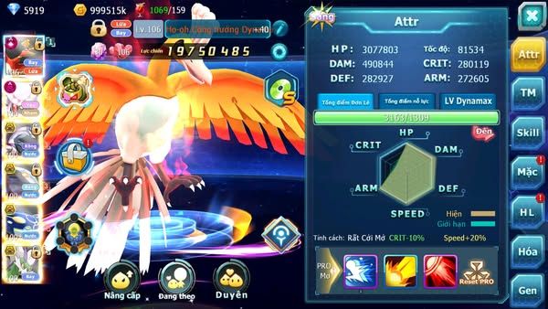 MÃ : #TTS2630 - SV 1340 - TOP23 - V14 HOOH CH DYNAMAX DIANCIE DYNAMAX PALKIA BC CẶP CÁ BÁ CHỦ QUÁ NGON