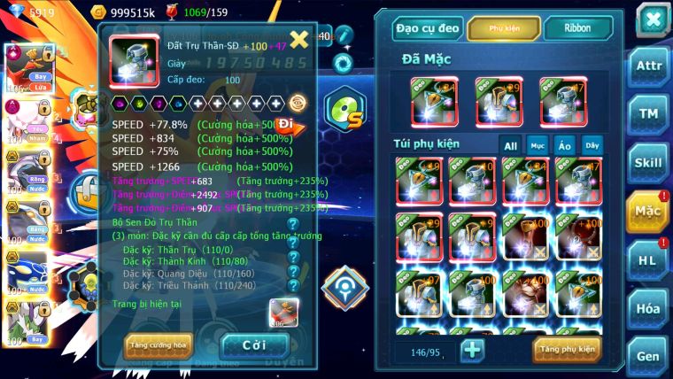 MÃ : #TTS2630 - SV 1340 - TOP23 - V14 HOOH CH DYNAMAX DIANCIE DYNAMAX PALKIA BC CẶP CÁ BÁ CHỦ QUÁ NGON
