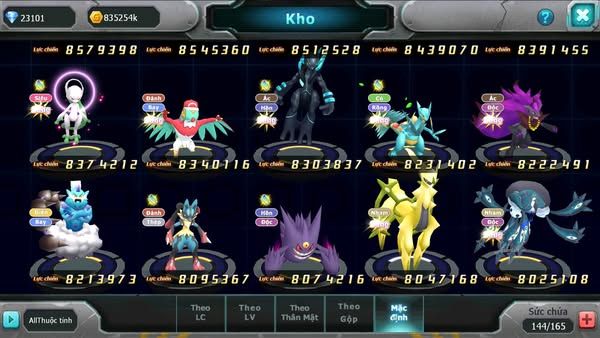 MÃ : #TTS2637 - SV 561 - TOP3 CHAM  - 1K4 SÁCH - V15 - HOOH CH DYNAMAX DIANCIE CH DYNAMAX PAKIA CH