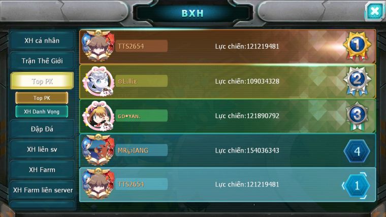 MÃ : #TTS2654 - SV 636 -TOP 2-4 CHAM CỤM - V17 - WB HOOH CH DYNAMAX UNVOA BC LUGIA ECHO ULTRA SUN