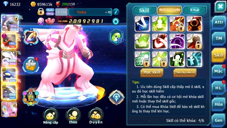 MÃ : #TTS2664 - SV 1294 - TOP36 - V12 - 16K KC 840 SÁCH - PALKIA CỘNG HƯỞNG CẶP CÁ BÁ CHỦ HOOH DYNAMAX UNVOA