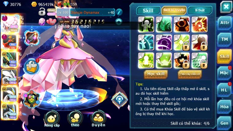 MÃ : #TTS2670 - SV 170 - V15 - TOP 14 - TEAM YÊU DYNAMAX TEAM BAY DYNAMAX UNVOA WB BC NHIỀU PET HT BÁ CHỦ