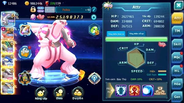 MÃ : #TTS2672 - SV 1162 - TOP28 - PALKIA CỘNG HƯỞNG HOOH CH DYNAMAX RAYQUAZA BC MEW GIÁP BC MEW TWO Y CỘNG HƯỞNG
