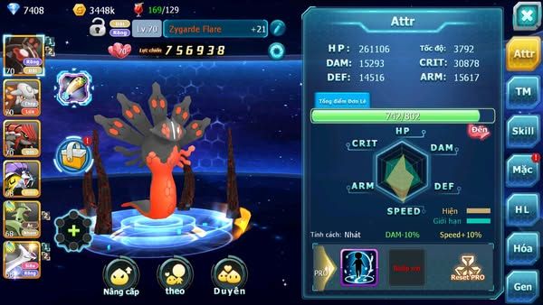 MÃ : #TTS2679 - SV 1733 - V7 - 7K4 KC - ZEVIL HENTRAN GROUDON RAIKOU CẶP LATI