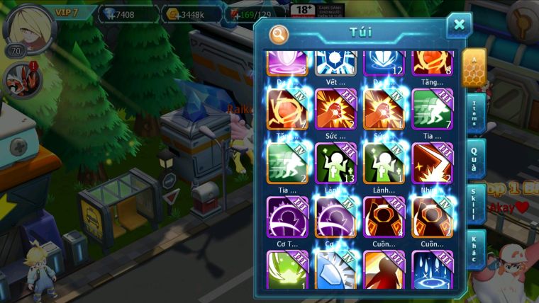 MÃ : #TTS2679 - SV 1733 - V7 - 7K4 KC - ZEVIL HENTRAN GROUDON RAIKOU CẶP LATI