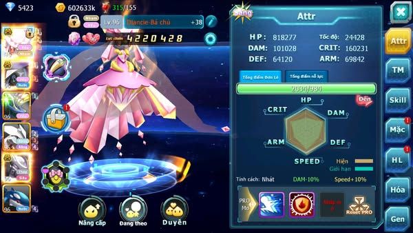 MÃ : #TTS2683 - SV1521 - V12 - TEAM YÊU BÁ CHỦ UNVOA MEW GIÁP BÁ CHỦ  NHIỀU PET HUYỀN THOẠI VIP CAO