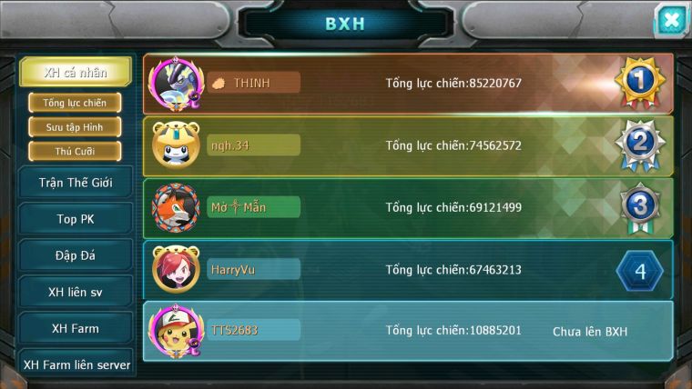 MÃ : #TTS2683 - SV1521 - V12 - TEAM YÊU BÁ CHỦ UNVOA MEW GIÁP BÁ CHỦ  NHIỀU PET HUYỀN THOẠI VIP CAO