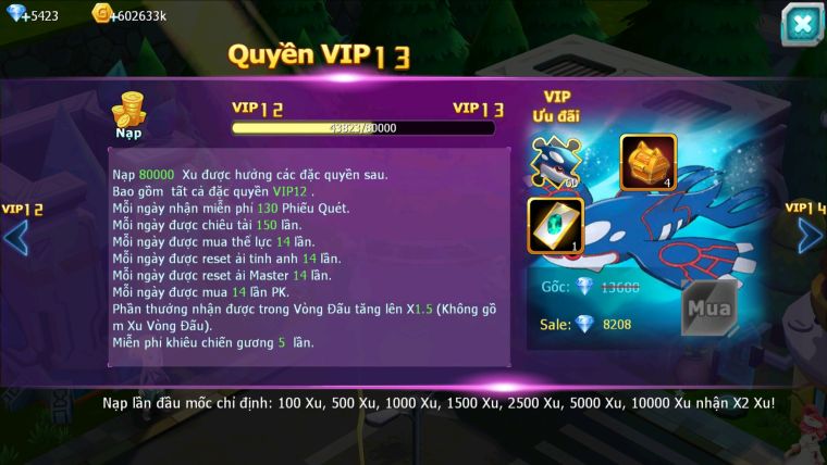 MÃ : #TTS2683 - SV1521 - V12 - TEAM YÊU BÁ CHỦ UNVOA MEW GIÁP BÁ CHỦ  NHIỀU PET HUYỀN THOẠI VIP CAO