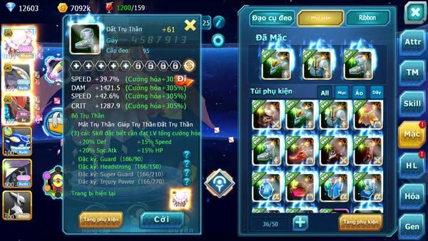 MÃ : #TTS2682 - SV 1008 - V6 - 10K KC - DIANCIE BÁ CHỦ QVBC BÁ CHỦ BTAA BÁ CHỦ NHIỀU PET HUYỀN THOẠI