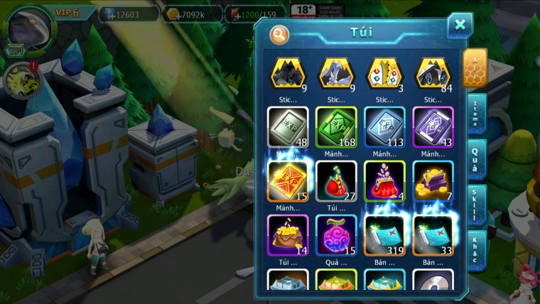 MÃ : #TTS2682 - SV 1008 - V6 - 10K KC - DIANCIE BÁ CHỦ QVBC BÁ CHỦ BTAA BÁ CHỦ NHIỀU PET HUYỀN THOẠI