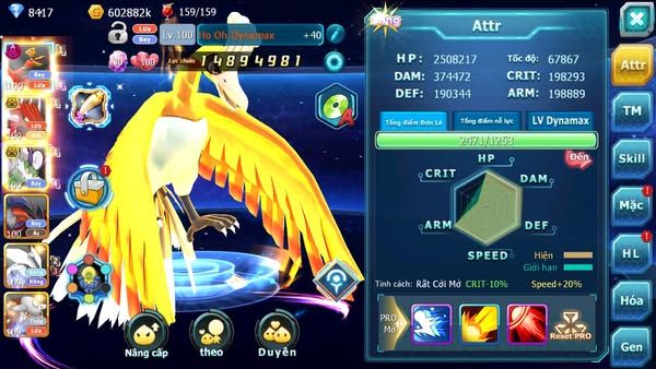 MÃ : #TTS2688 - SV1582 - TOP39 - V11 - HOOH DYNAMAX FULL SS SEN ĐỎ - QVLD BC THẦN GIÓ BC UNVOA LATI BC CẶP CÁ