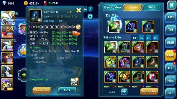MÃ : #TTS2692 - SV1623 - V9 - UNVOA HOOH WHITE ZEVIL RAIKOU TAPU KOKO NHIỀU PET