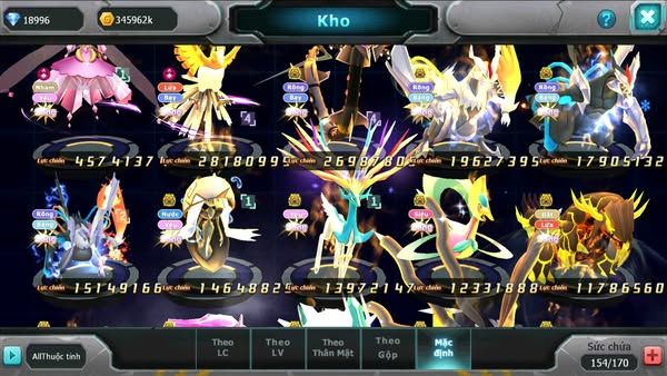 MÃ : #TTS2691 - SV 11 - TOP11 - DIANCIE CỘNG HƯỞNG DYNAMAX LC SIÊU KHỦNG - HOOH DYNAMAX RAY BC UNVOA WB BC QUÁ NGON