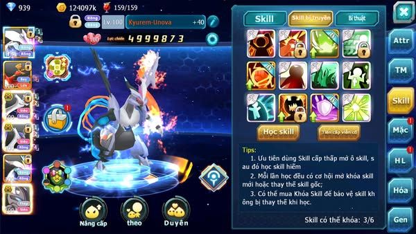 MÃ : #TTS2697 - SV 1574 - V9 - UNVOA WB CẶP LATI BÁ CHỦ HOOH MEW GIÁP BC KYOGRE