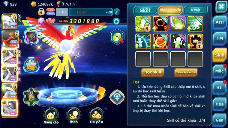 MÃ : #TTS2697 - SV 1574 - V9 - UNVOA WB CẶP LATI BÁ CHỦ HOOH MEW GIÁP BC KYOGRE